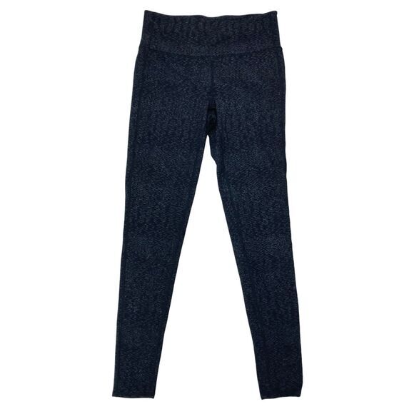 Athleta Yoga Leggings Womens S Black Heartbeat Chaturanga Athletic Stretchy Gym - Picture 2 of 14